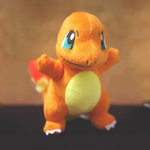 TAKARA TOMY Pokemon Charmander Mainan Boneka Lembut Mewah Hadiah Boneka Naga Anime Jepang untuk Anak-anak Anak-anak 10 meganium plush penjualan terbaik - №