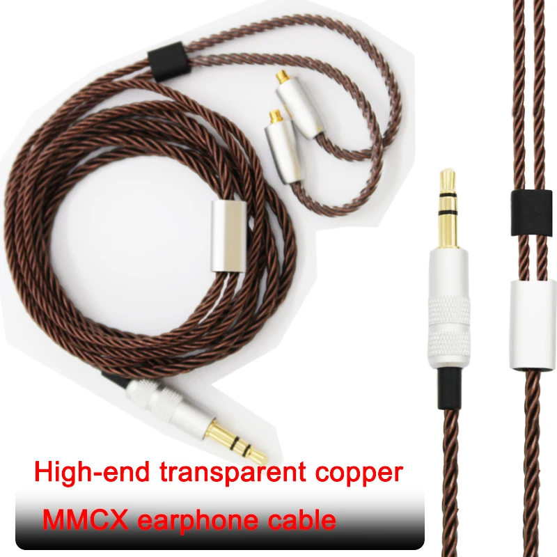 Earphone Replacement Cable  MMCX for SE535/SE846/UE900/ LZ A6/A5/A4/A3/ CCA C04/C10/C16/A10 Headset Wirer Eadphones Wire