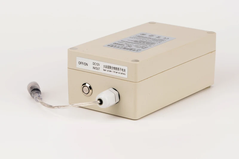 MasterFire 10 เซ็ต/ล็อต DC 122000 กันน้ํา 12V 20000mah Super ความจุแบตเตอรี่ลิเธียมโพลิเมอร์แบบชาร์จไฟได้ Pack สําหรับกล้องวงจรปิดกล้อง