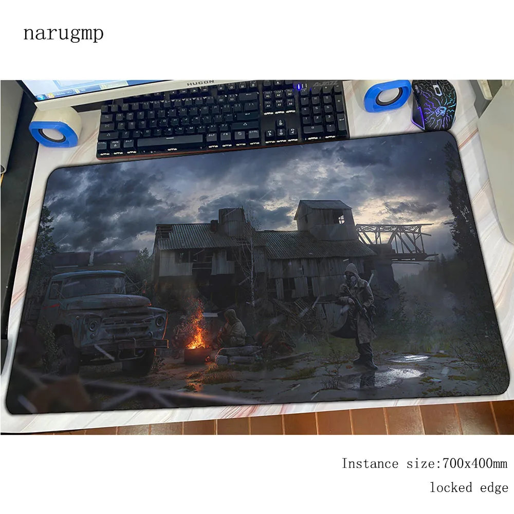 stalker mouse pad gamer 80x40cm mousepad Birthday rubber desk mat present gaming padmouse accessories pc keyboard mats oversized