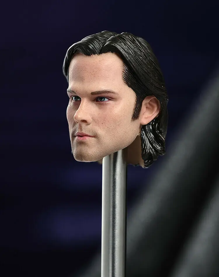 Sam Winchester jared padalecki's 1/6 male head is suitable for the12-inch figureand the evil power Sam Winchester's head carving