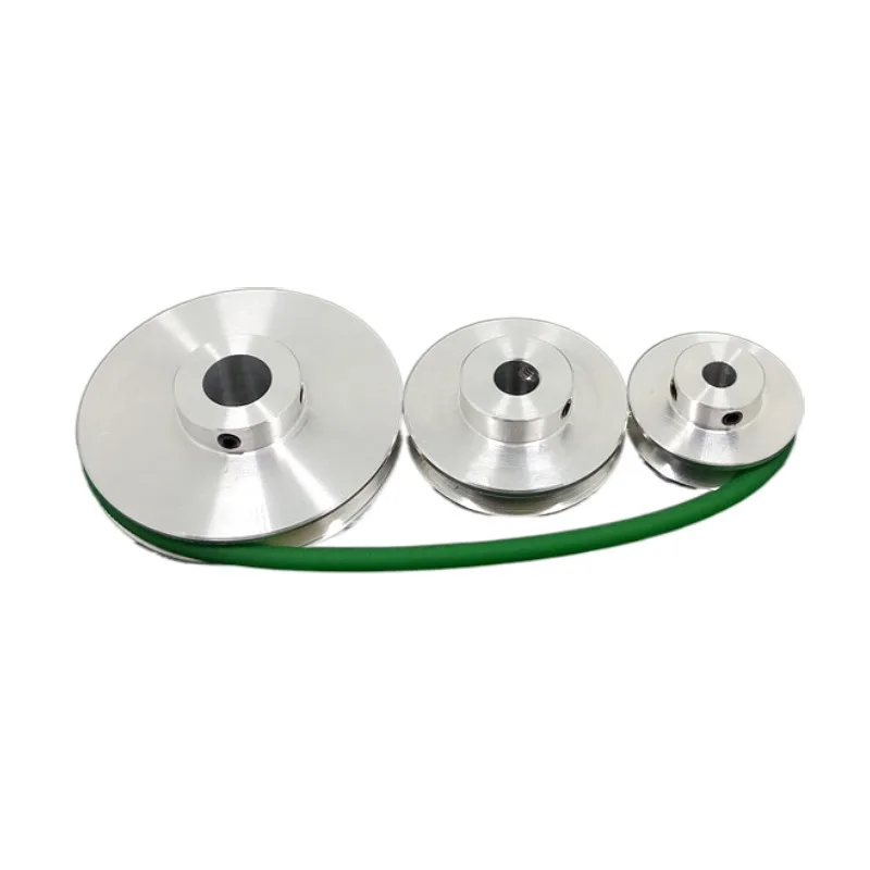 Aluminum alloy V groove pulley Single Groove Fixed Bore diameter 22mm 31mm 41mm 58mm Aperture 5-14mm