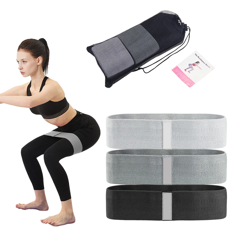 

Hip Loop Resistance Bands Anti-slip Squats Expander Strength Rubber Bands Yoga Gym Training Braided Elastic Band Workout Fitness