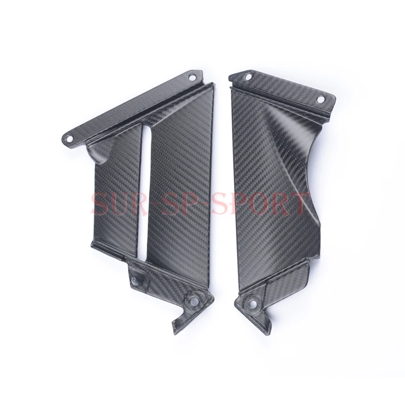 Lower Side Puller Trim Panel Intake Cover Fairing For Aprilia RSV4 2016-2020 RR RF Full Carbon Fiber 100%