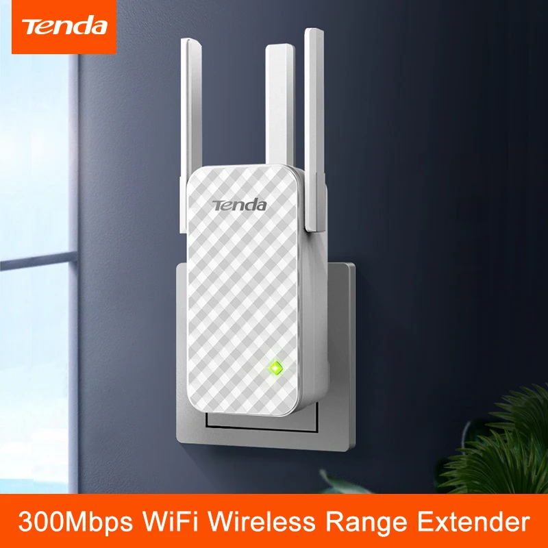 Tenda Qualcomm chip 300Mbps Wireless WiFi Repeater Universal Wireless Range Extender Enhance AP