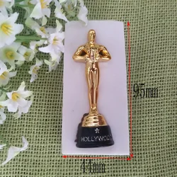 Luyou 1pcs Oscar Silicone Fondant Molds Statuette Cake Mold Cake decoration Tools Pastry Kitchen Baking Accessories