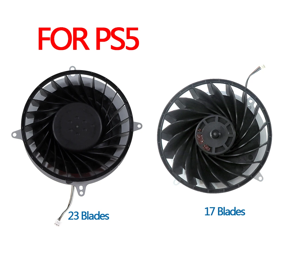 10PCS DC12V 1.90A Replacement Internal Cooling Fan 23/17 Blades For PS5 12047GA-12M-WB-01/G12L12MS1AH-56J14 Consoles Cooler Fan