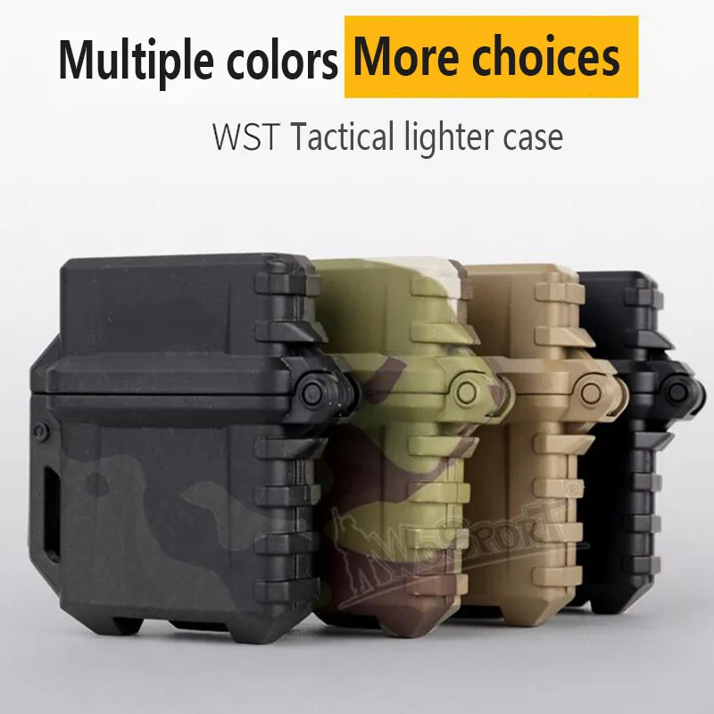 Tactical Lighter Storage Case Universal Portable Box Container Organizer Holder Box Lighter Holder For Zippo Inner Tank