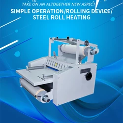 Steel roll laminating machine high speed hot laminating cold laminating machine belt peritoneal laminating machine anti-curling