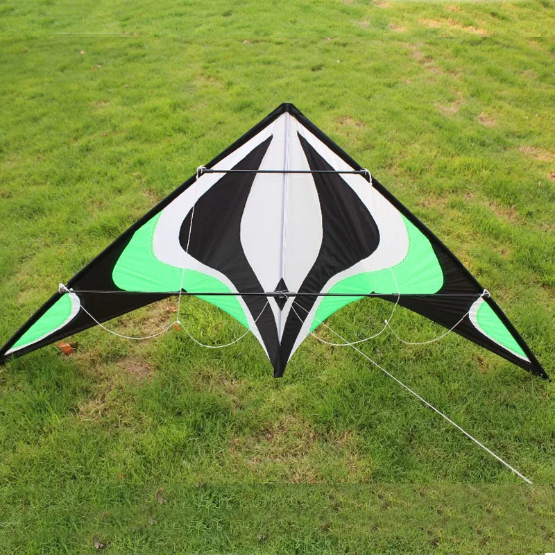 Professionelle Neue Auflistung 1,8 m Power Stunt Kite Dual Linie Outdoor Sport Kite Gute Fliegen Mit Griff Und Linie