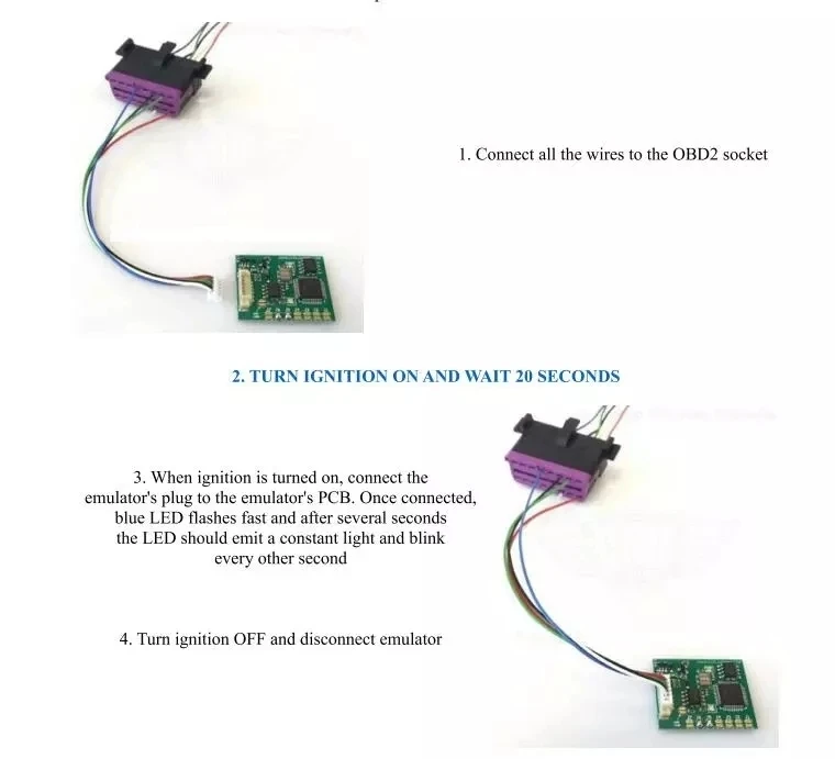 5/10/15/20/30pcs SQU OF68 Universal Car Immobiliser Emulator Signal Reset Immo off Seat occupancy sensor Tacho programm PK OF80