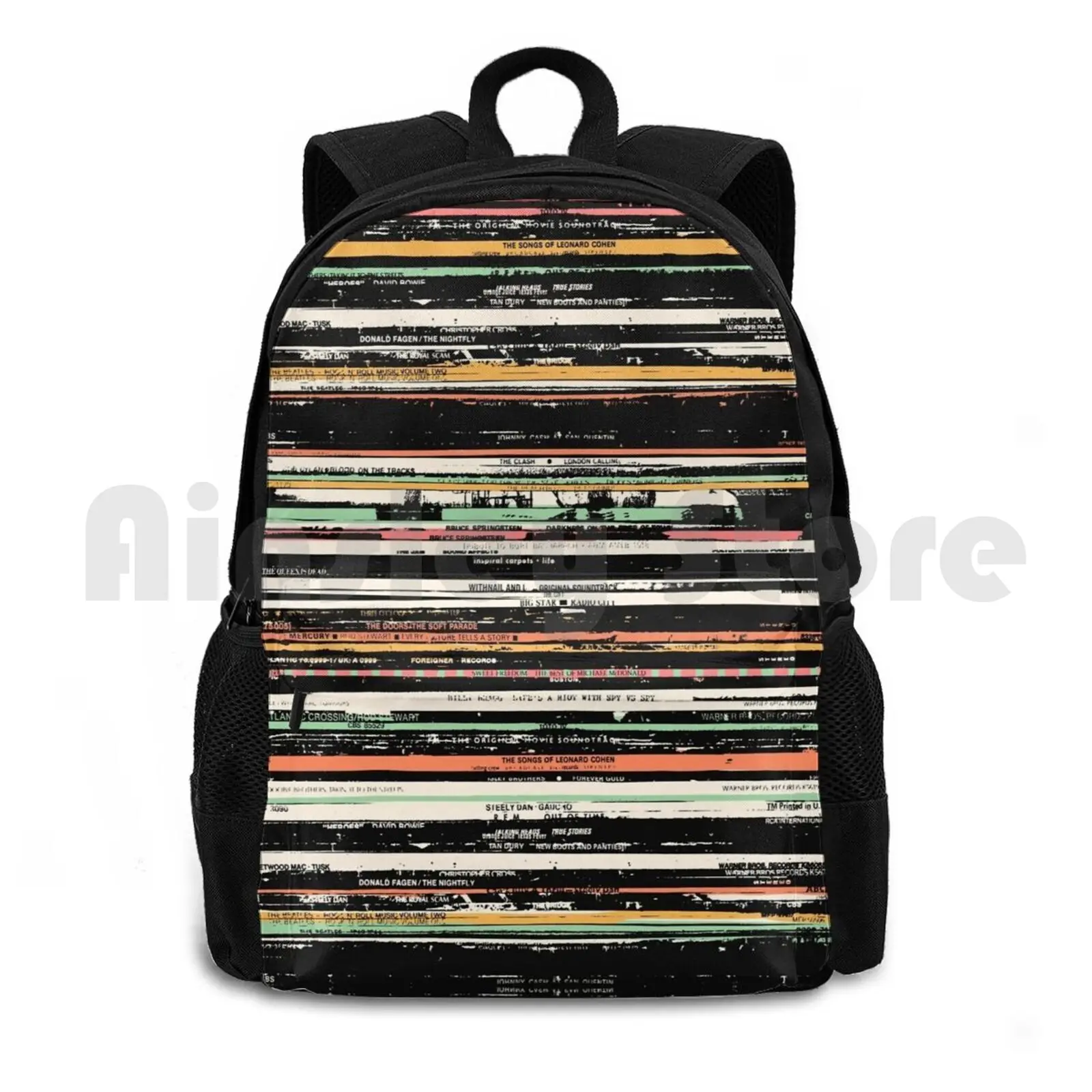 

Recordsss Outdoor Hiking Backpack Riding Climbing Sports Bag Record Music Vinyl Records 70s Musique Musical Instrument Blues