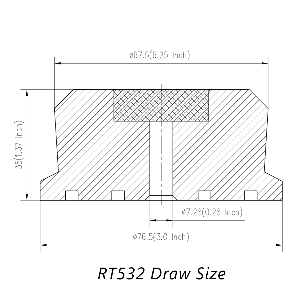 Monosaudio RT632B/S Hifi ملحق القرص الدوار سجل المشبك الاهتزاز موازن سجل استقرار لحاكي الصوت المهنية