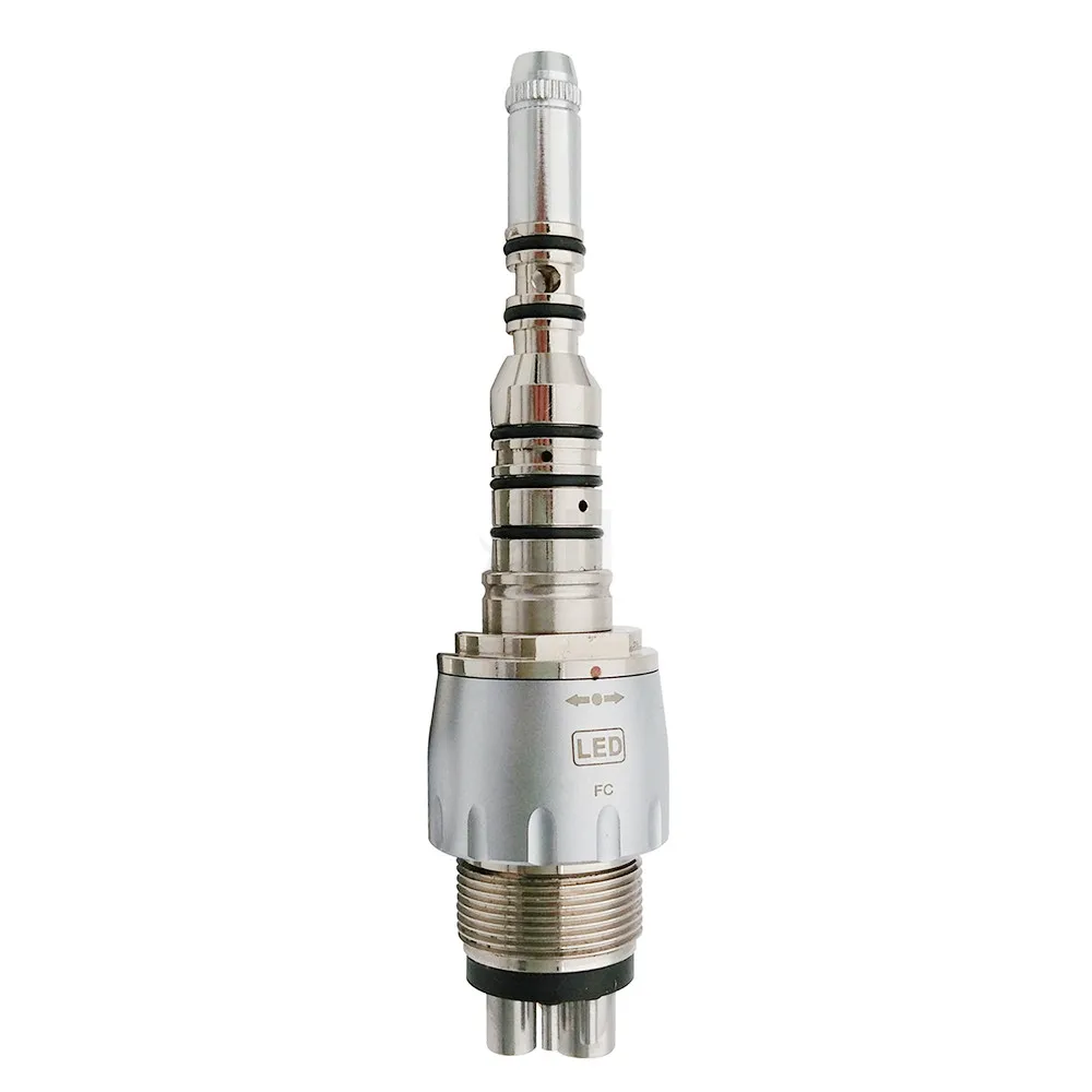 Pièce à main de fibre optique, couremplaçant LED 460, 6 trous, raccord rapide, adaptateur de couremplaçant, 1PC