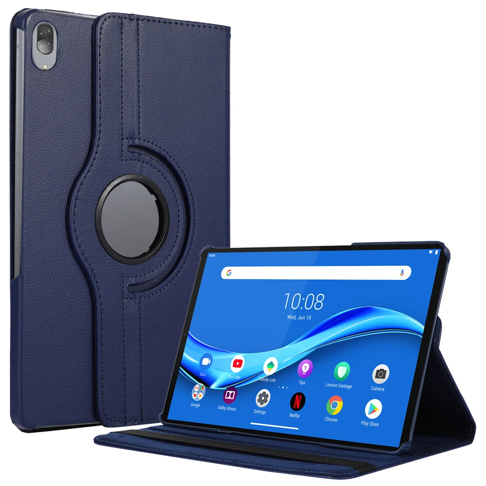 

Вращающийся чехол для планшета Lenovo Tab M10 Plus 10,6 FHD 10,3 3rd 2nd Gen 10,1 TB-128FU TB-X606 X306 M8 Gen 4 P11 Pro J607 M9