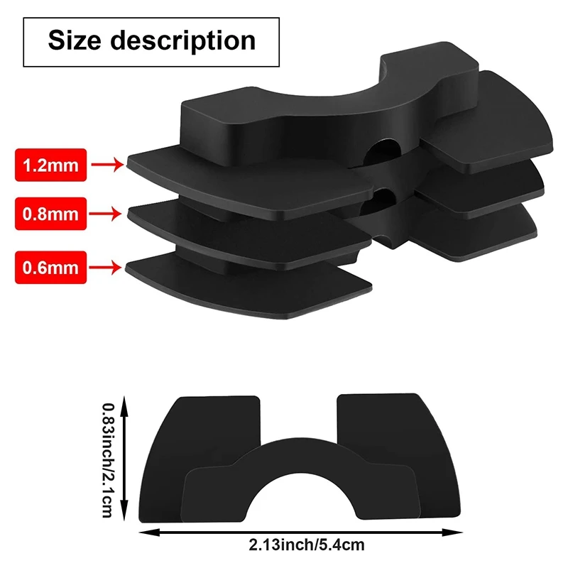 6 PCS Avoid Damping Rubber Pad for M365 Pro Electric Scooter Front Fork Shake Pad Avoid Damping Cushions for Xiaomi M365