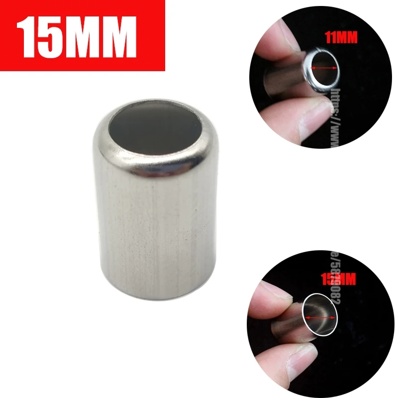 50 Stuks-Pack Hogedrukslang Crimp Gereedschap Rvs Mouw Pijp Uitlaat Connector 11.5MM-18MM Pijp joiner