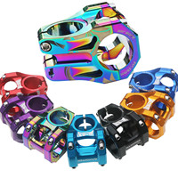 Mtb Power Stem 31.8mm Road Bike Mountain Bicycle Bridge Short Power Rod Handlebar stem Table Adjustable Stem Riser 31 8 Cycling