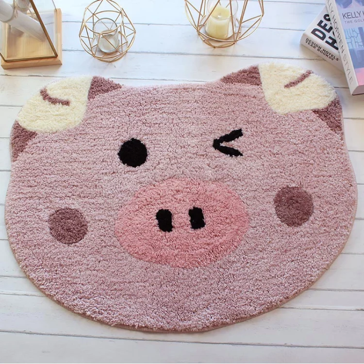 

Kids Play Game Mats Round Carpet Rugs Mat Cotton Swan Crawling Blanket Floor Carpet For Kids Room Decoration INS Baby Gifts