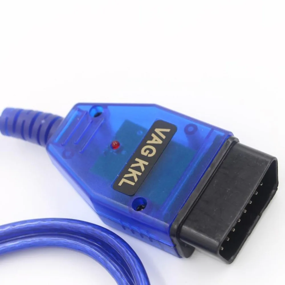 Car USB Cable VAG-COM KKL 409.1 OBD2 Auto Scanner Scan Tool For Seat Diagnostic Tools Car Styling For VW Audi Volkswagen Skoda