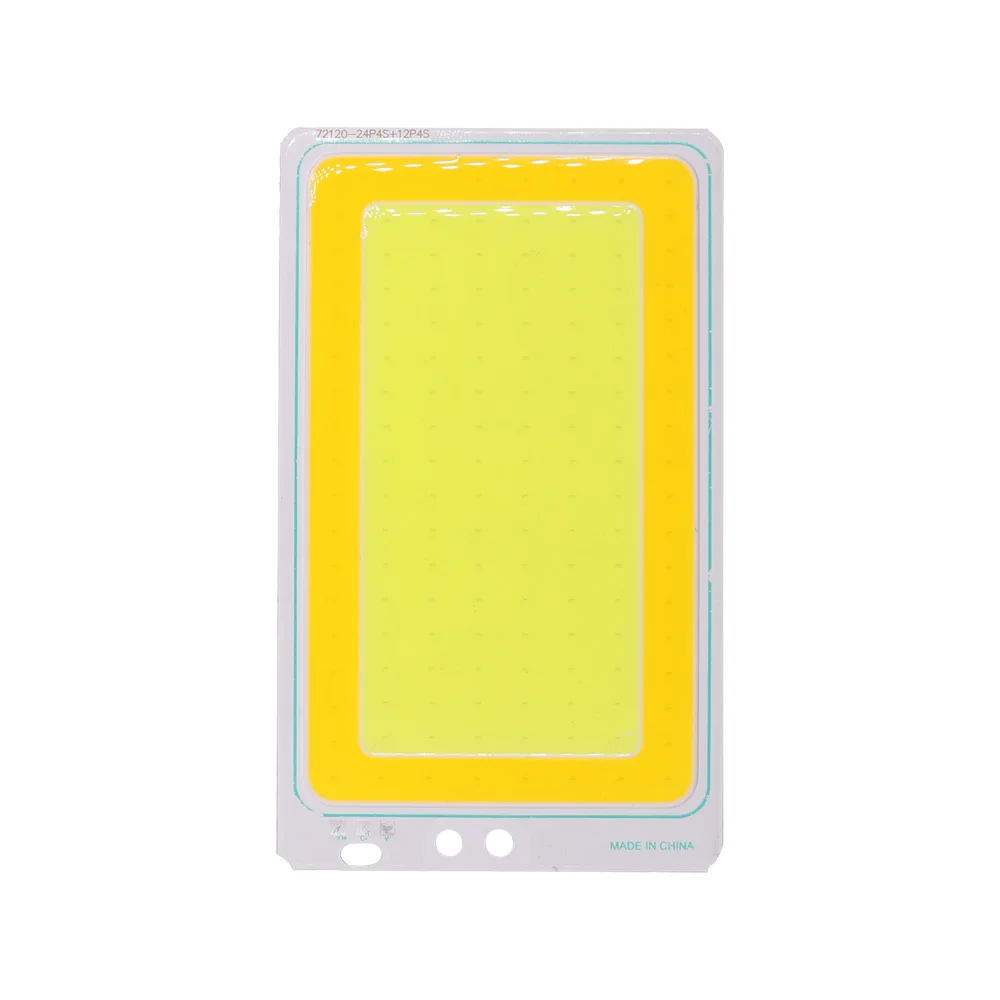 Remote Control Dimmable Double Color LED Light Panel COB Lamp 12V Cold Warm Bicolor with Dimmer for Auto Car Lighting DC12V Bulb