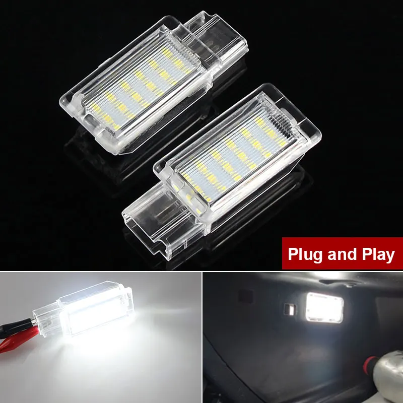 LED Luggage compartment trunk lamp light for Chevrolet Camaro Cruze Aveo T300 Corvette Equinox Impala Malibu Sonic Spark Trax