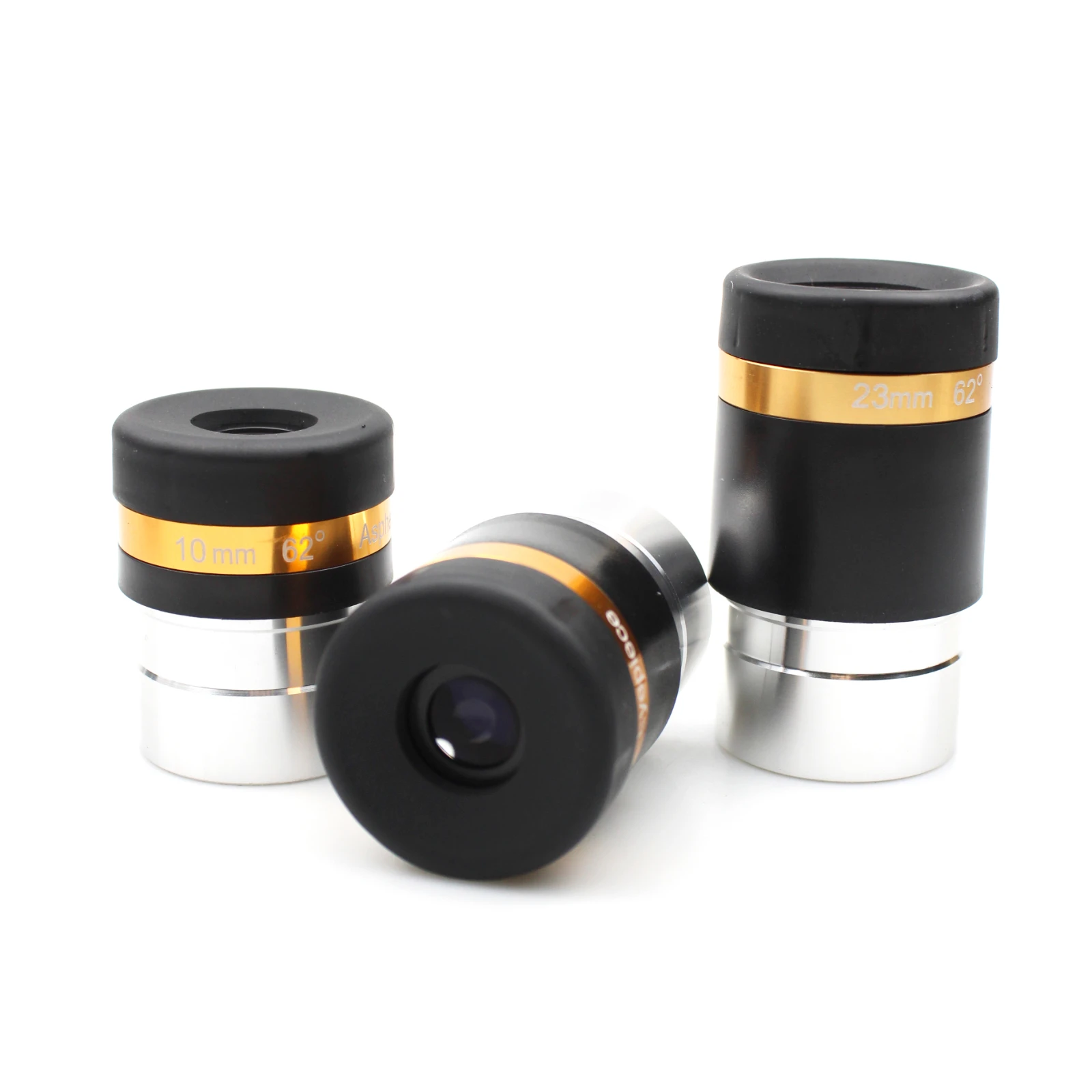 Celestron Aspheric Eyepiece Telescope Sets HD Wide Angle 62 Degree Lens 4mm 10mm 23mm Fully Coated For 1.25