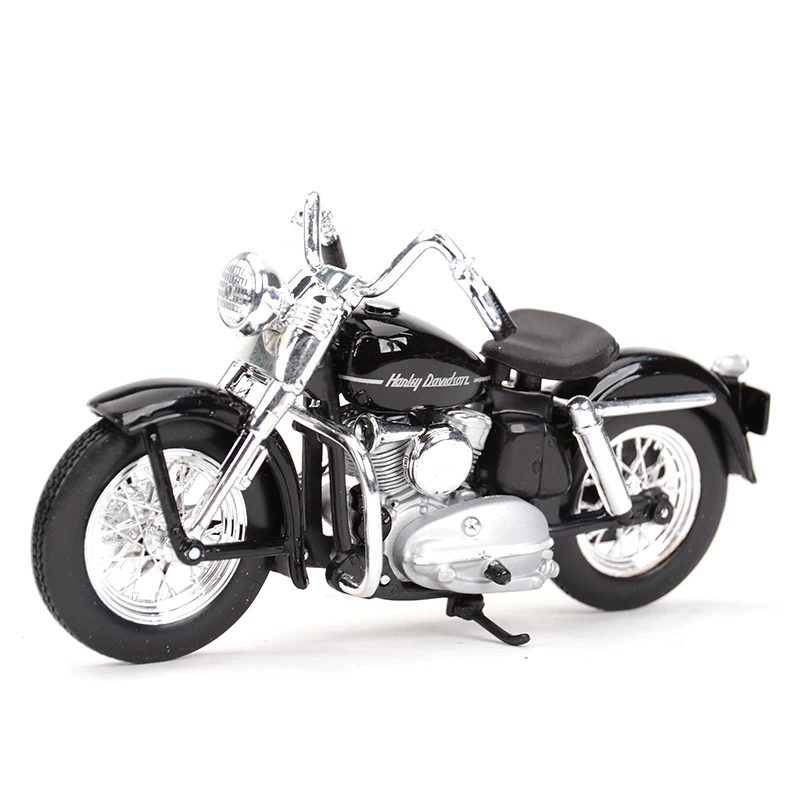 Maisto 1:18 Harley-Davidson 1952 K Model Die Cast Vehicles Collectible Hobbies Motorcycle Model Toys