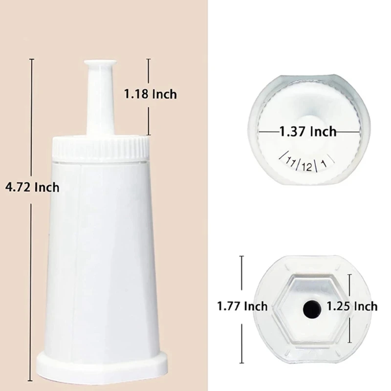 1pc Replacement Water Filter for Breville Claro Espresso Coffee Machine Compare to Part Replacement BES008WHT0NUC1