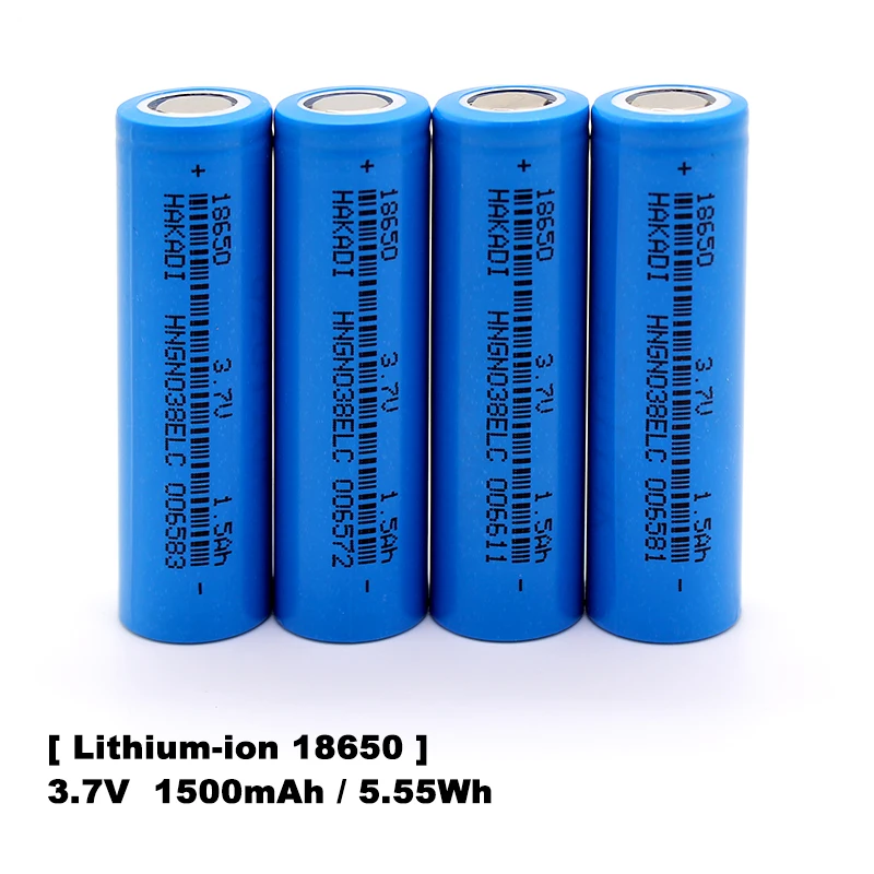 18650 3,7 V 1500 mah akumulator litowo-jonowy 15C o dużej szybkości rozładowania do elektronarzędzi wiertarka elektryczna skuter akumulator do