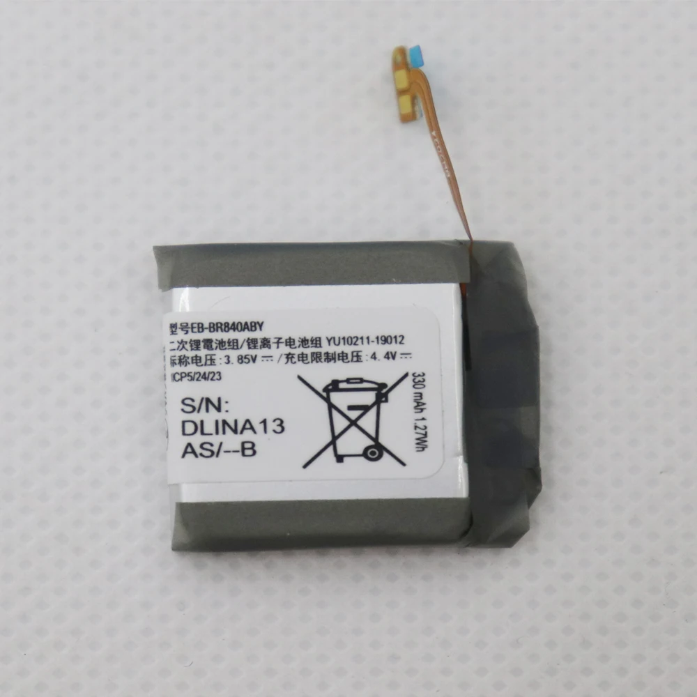 10pcs/lot 340mAh EB-BR840ABY Watch 3 Battery For Samsung Watch 3 45MM SM-R840 Watch3 Version