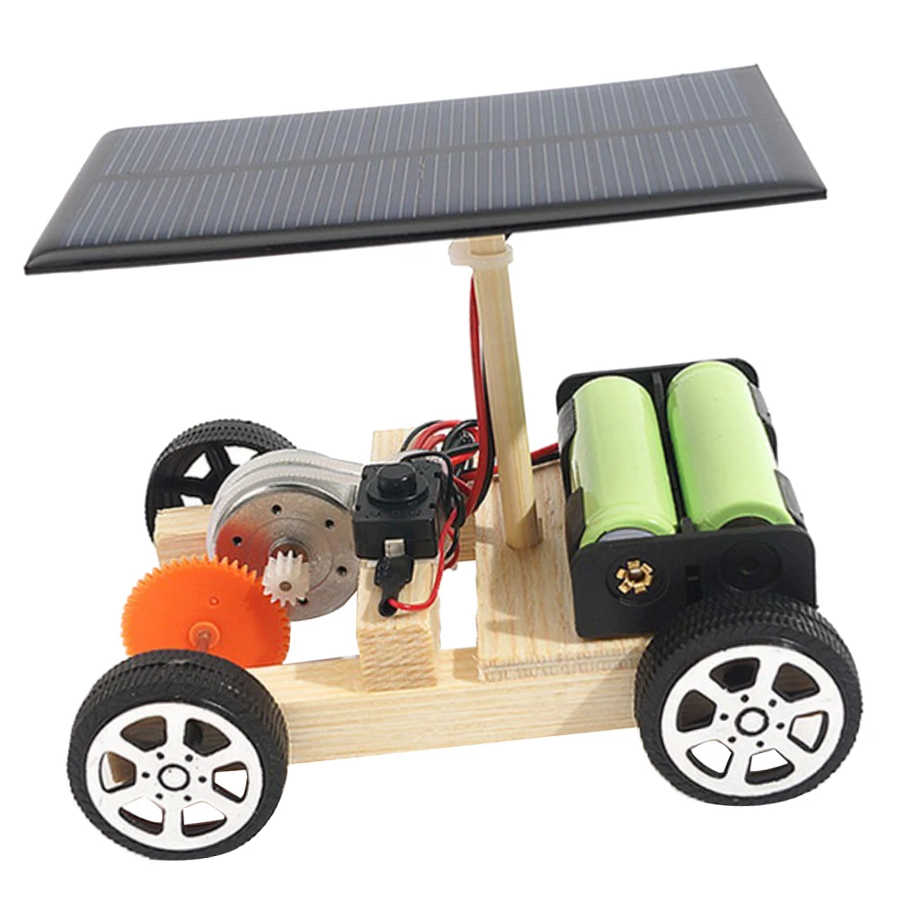 Carrinho de brinquedo de experimento físico para estudantes, kit de construção de ciências do circuito para manuseio de habilidade manual