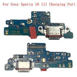 Charging Port Connector Board Flex Cable For Sony Xperia 10 III USB Charging Connector Repair Parts