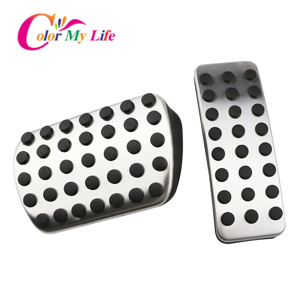 

Color My Life Car Fuel Brake Pedal Pedals for Benz A B CLA GLA ML GL R Class W176 W245 W246 W251 W164 W166 X164 X166 C177 X156