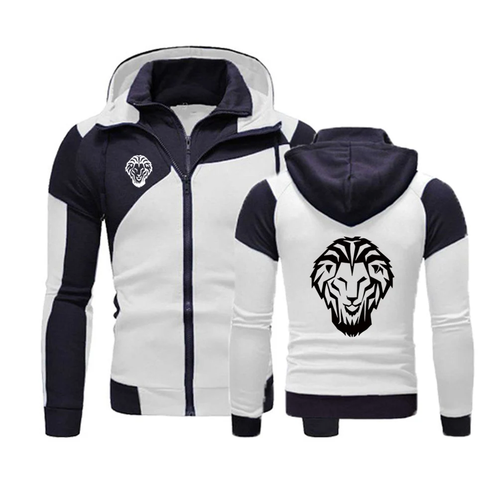 Leon Athletic Club de Bilbao 2021 Men\'s New Spring Zipper Cotton Sweatshirt Jacket Fleece Hoodies Harajuku Zip Up Clothing Coats