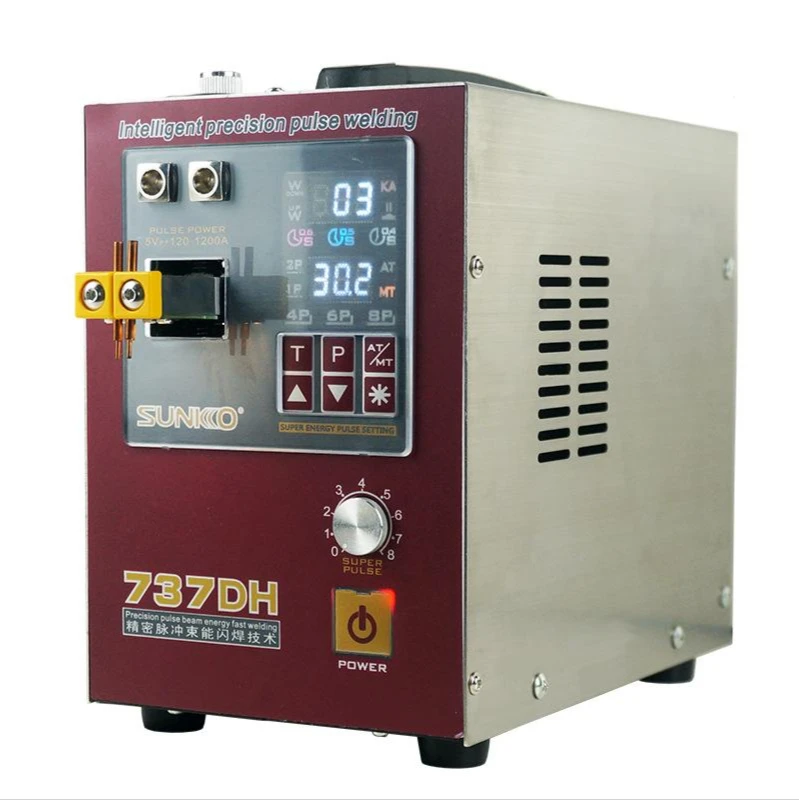 110V/220V Induction Delay Battery Spot Welding Machine 737DH High Power Small Welding Machine