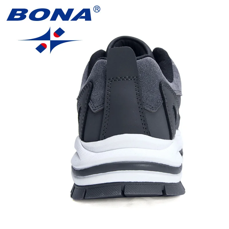 BONA BONA 2022 New Designers Top Quality Original Trial Running Shoes Men Sport Jogging Athelitic Outdoor Shoes Man Walking Foot