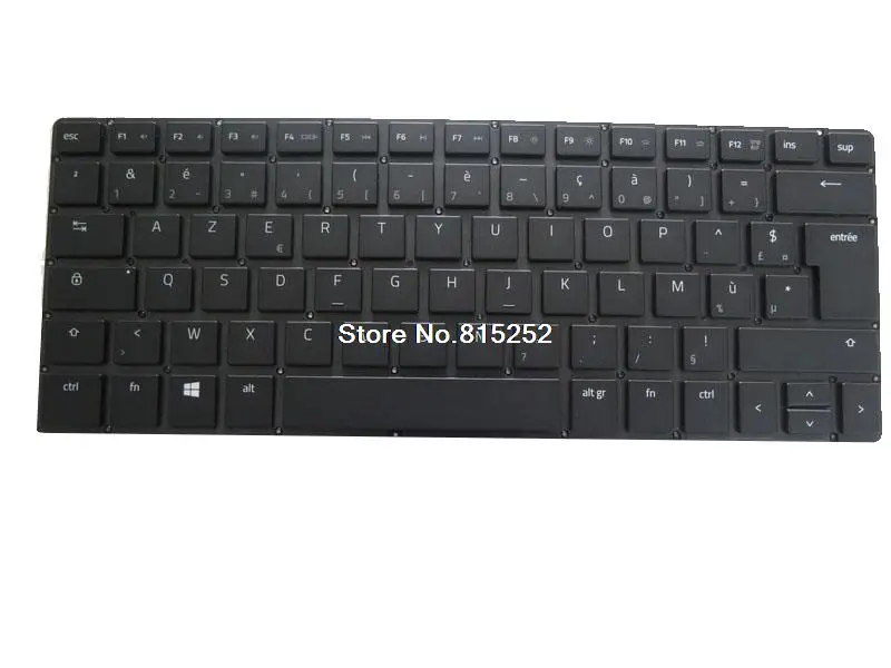 Laptop Keyboard For RAZER Blade RZ09-0239 RZ09-0239X RZ09-02393F31 RZ09-02393F32 RZ09-02394F32 France FR Black Without Frame