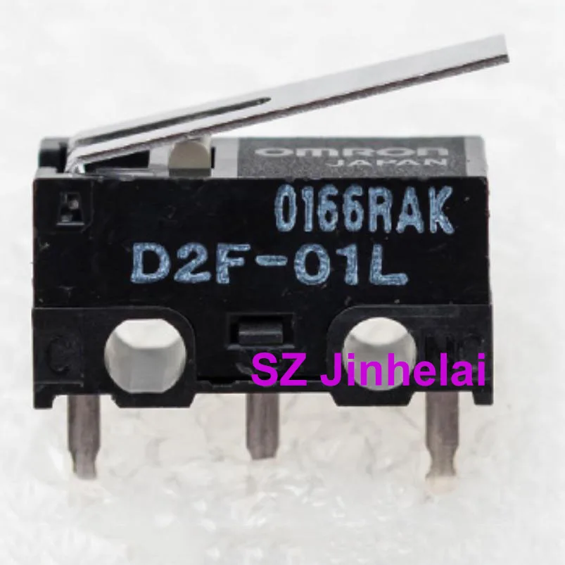 10pcs Authentic Original Omron Mouse Micro Switches D2F-01F F-3-7 01 01L 01FL 01FL3 01-D3 01L3 01F-T D2F