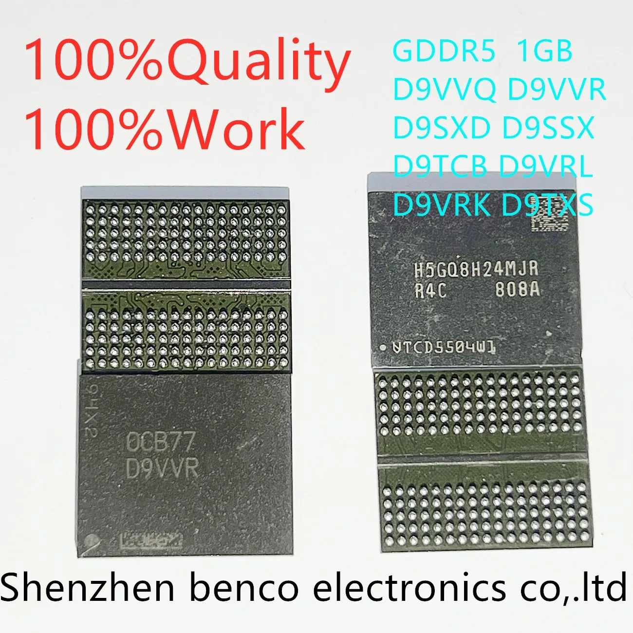 

(10pieces)100%Work good product D9VVQ D9SXD D9VVR D9SSX D9VRL D9VRK D9TXS D9TCB BGA