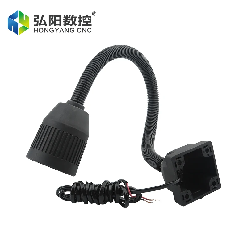 CNC Machine Tool Work Light Jade Carving Machine Lighting Lamp Universal Adjustable Hose LED Light 220/24V Work Light