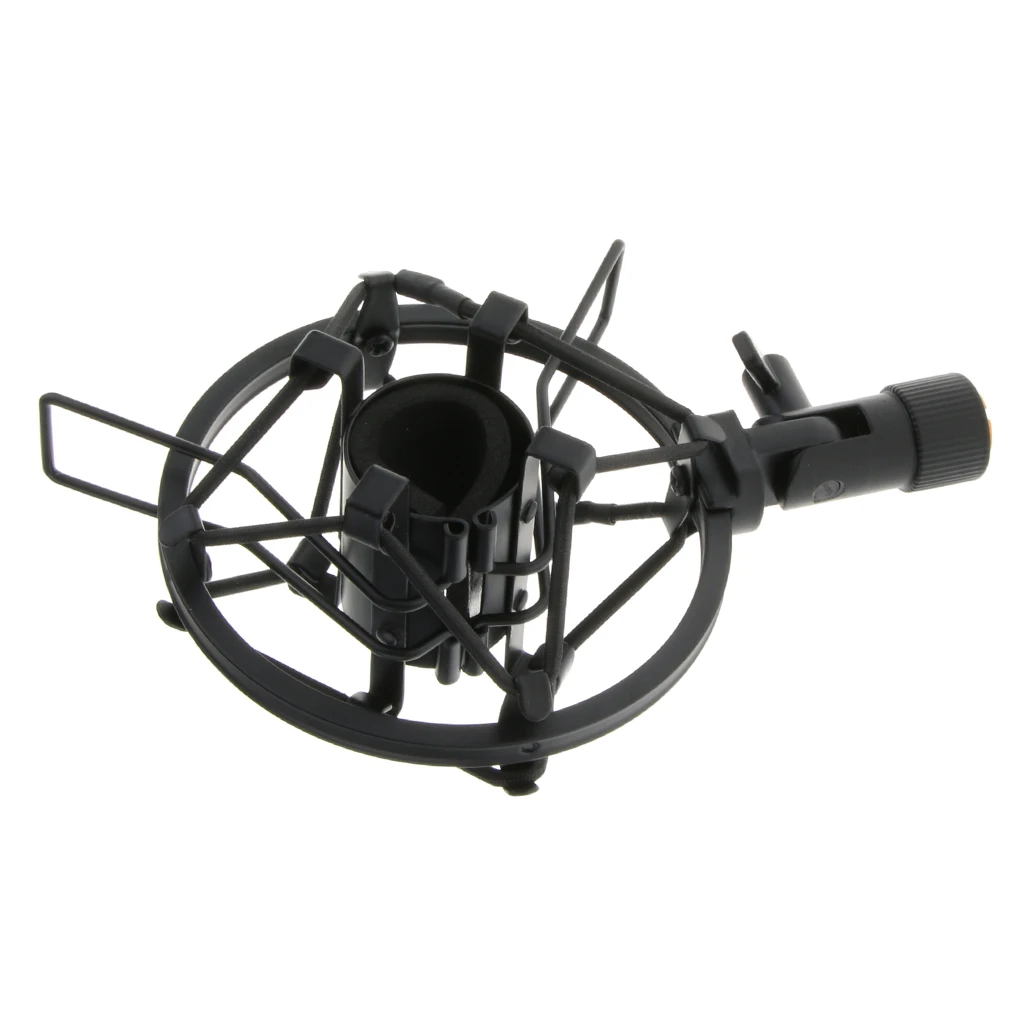 Microphone Metal Shockmount Clip Holder For Computer Condenser Mic Studio Sound Recording - Image 2