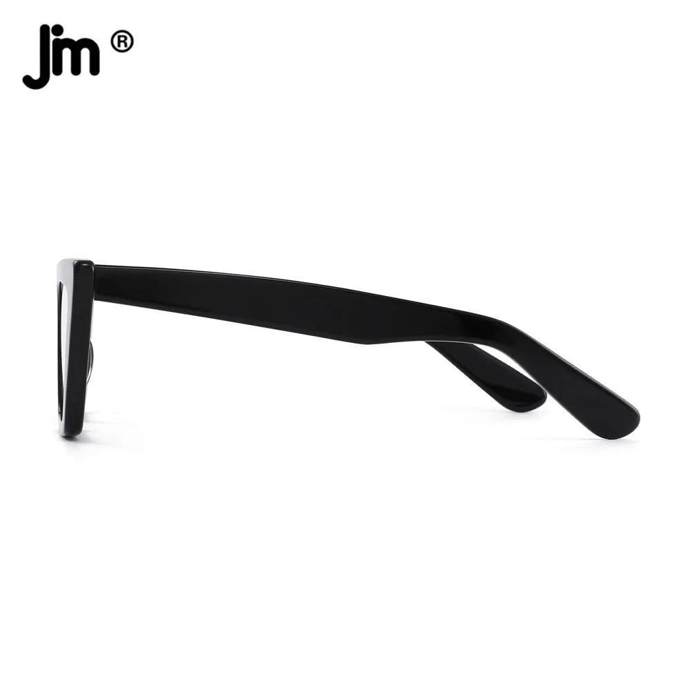 Acetate Frame Cat Eye Blue Light Glasses Women Brand Designer Square Computer Clear Fake Glasses