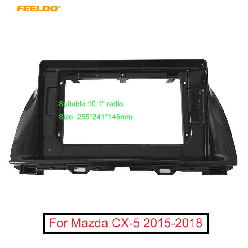 FEELDO Car Stereo Audio Fascia Frame Adapter For Mazda CX-5/Atenza 10.1