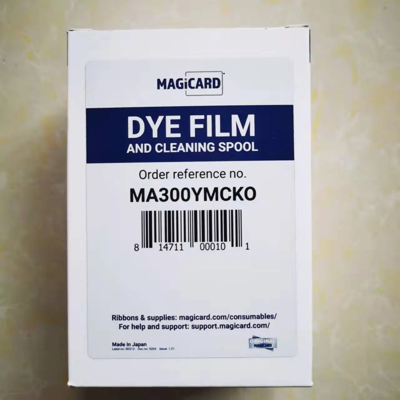 Magicard-fita Colorida para Impressora de Cartões Enduro Rio Pro Pronto Ma300 Ymcko 300 Impressões Coloridas Rolo