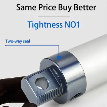 氣壓缸 雙缸壓縮氣壓缸 汽缸 迷你缸徑 16/20/25 40mm 行程 25/50 100 200 單桿 6 最佳銷售 汽缸 - №3