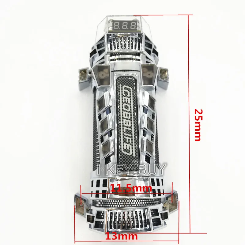 4.0 Farad Super Power Capacitor Car Audio Subwoofer Modified with Lights LED Voltage Display 4F Filter Capacitor Stabilized Pond