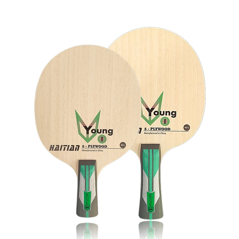 

Haitian Y1 Professional 5 ply Table Tennis Blade Pure Wood Light Weight Beginner Training Ping Pong Paddle Racket