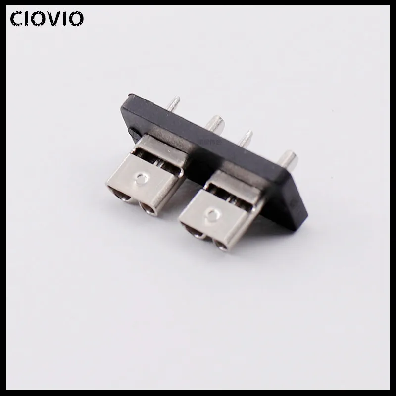 

CIOVIO 100pcs/lot Car Fuse Holder PCB Board Medium Mini Blade Auto Automotive Boat 32V For PCB Board