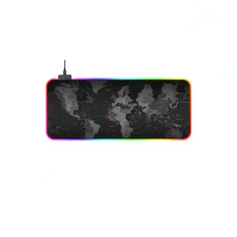 Imagem -04 - Grande Rgb Gaming Mouse Pad com Luz de Fundo Led Mousepad Tapete Grande Tapete para Teclado Gamer Desk